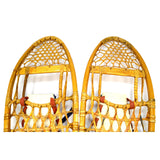 New Old Stock! L.L. BEAN WOOD SNOWSHOES 10X46 Brand New NEVER USED! Cabin Decor