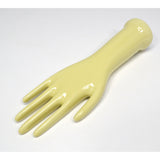 Vintage OFF-WHITE/YELLOW "SHINKO" PORCELAIN HAND for JEWELRY DISPLAY Funky Decor