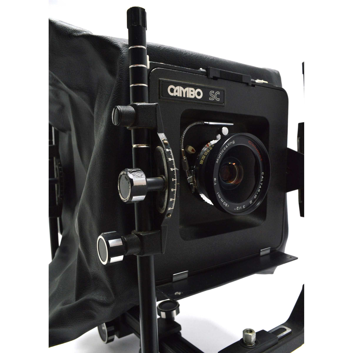 Vintage CAMBO 4X5 MONORAIL CAMERA w/ Wide Angle Bag & Extras! + CUSTOM ...