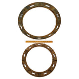 STEEL PORTHOLE WINDOWS FOR REPURPOSE AS FRAMES, LOT OF 2