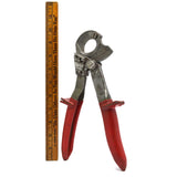 Clean Used KLEIN RATCHETING CABLE CUTTER No. 63060 Electricians LINEMAN'S TOOL