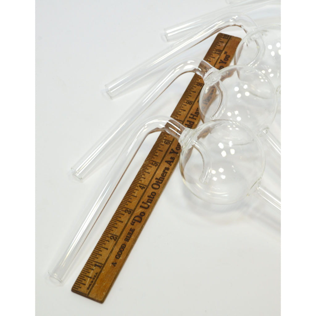 Briefly Used GLASS LAB EQUIPMENT Lot of 5 KJELDAHL BULB CONNECTORS Dis Get A Grip & More