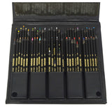 Hard To Find "DESIGN SPECTRACOLOR" 60-Pencil Set + Original Case COLORED PENCILS
