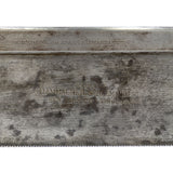 Antique DISSTON 10" BACK-SAW Made for HAMMACHER SCHLEMMER Tenon 14 PPI/TPI c1896
