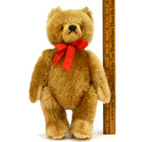 STEIFF "VALENTINE" TEDDY BEAR (No Vest, No Tags) 10" CINNAMON MOHAIR No. 0211/26