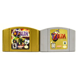 Nintendo N64 Lot of 2 ZELDA GAMES! Cartridges Only MAJORA'S MASK Ocarina of Time