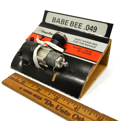 New in Box! COX "BABY BEE" .049 ENGINE Snap Starter #350 MODEL AIRPLANE "20442"