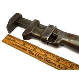 Antique QUICK ADJUST NUT WRENCH by J.H. SHEPARD & CO. Denver THUMB TOGGLE c.1896