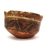 Antique SANTO DOMINGO or Ancient PRE-COLUMBIAN POTTERY VESSEL Cup/Bowl/Pot MAYAN