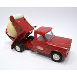 Vintage MINI TONKA TRUCK CEMENT MIXER Red No. 77 c.1960 PRESSED STEEL Nice One!