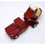 Vintage MINI TONKA TRUCK CEMENT MIXER Red No. 77 c.1960 PRESSED STEEL Nice One!