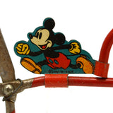 Vintage "MICKEY MOUSE CUT-OUT SCISSORS" Walt Disney, 1937 on ORIGINAL CARD-BACK!