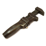 Antique QUICK ADJUST NUT WRENCH by J.H. SHEPARD & CO. Denver THUMB TOGGLE c.1896