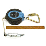 Briefly Used FALLTECH DURATECH 10 Foot SELF-RETRACTING FALL LIMITER w/ Carabiner