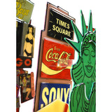 Original 3D WALL ART "POPMOTION" by DEBBIE BROOKS 122/250 Statue of Liberty RARE