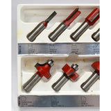 Complete! FREUD 'WOODWORKING ROUTER BIT SET' #91-100 w/ 13 Specialty Bits + BOX!