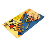 Vintage "MICKEY MOUSE CUT-OUT SCISSORS" Walt Disney, 1937 on ORIGINAL CARD-BACK!