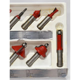 Complete! FREUD 'WOODWORKING ROUTER BIT SET' #91-100 w/ 13 Specialty Bits + BOX!