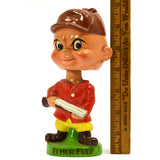 Vintage ELMER FUDD NODDER Rare! WARNER BROS c.1960 Paper Mache 6.75" BOBBLEHEAD