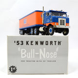 Excellent FIRST GEAR "1953 KENWORTH 'BULL-NOSE' COE TRACTOR" 1:34 Diecast 'GULF'