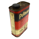 Vintage PULLMAN CHEMICAL TIN CAN Very Rare! "EXTREME PRESSURE TUNE-UP OIL" Quart