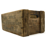 Antique SODA CRATE Rare "ORANGE SURPRISE SYRUP & BOTTLING CO" Box MORRISTOWN, NJ