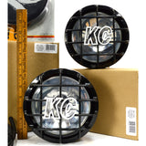 New & Used Lot KC SLIMLITES 6" Round LONG RANGE DRIVING & FOG LIGHTS + Extras!!