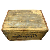 Vintage SCHAEFER "BEER AT ITS BEST" CRATE General Box c.1942 w/ 12 DIVIDED SLOTS