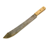 Vintage ONTARIO KNIFE CO "TRU-EDGE" Machete-like 19" BUTCHER'S CLEAVER 14" Blade