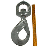 Restored CROSBY 1/2"/13 mm SHUR-LOC S-1326 SWIVEL-TYPE HOOK w/ Bearing GRADE 100