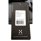 Brand New HAGLOFS NODE MESSENGER 17" SHOULDER BAG No. 338727 Color: GRANITE/Gray