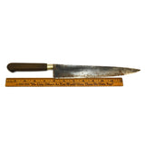 Antique S.R. DROESCHER "S.R.D FRANCE" KNIFE 14.25" French Sabatier "CORDON BLEU"
