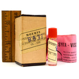 Vintage MOEBIS "SYNTA-VISCO-LUBE" #OL-230 WATCH OIL Glass Vial in ORIGINAL BOX!!