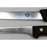 Vintage KITCHEN-CHEF-BUTCHER KNIFE Lot of 5 Knives FORSCHNER Unmarked & INTEDGE