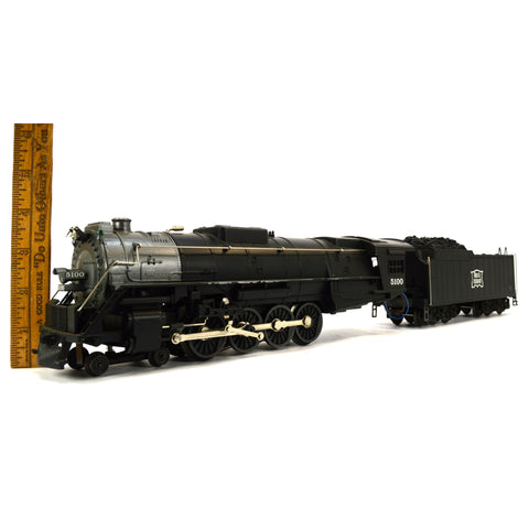 Vintage LIONEL O-Gauge ROCK ISLAND 4-8-4 LOCO #5100 + 6-18001 TENDER **ISSUES**