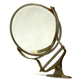 Vintage WALL-MOUNTED SHAVING / VANITY MIRROR Adjustable ROTATES, SPINS & TILTS!!