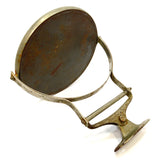 Vintage WALL-MOUNTED SHAVING / VANITY MIRROR Adjustable ROTATES, SPINS & TILTS!!