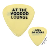 Rare! ROLLING STONES GUITAR PICK Tour Issued AT THE VOODOO LOUNGE, OPEN 24 HOURS