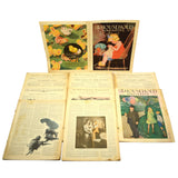 Antique "THE HOUSEHOLD MAGAZINE" Lot of 13 Back-Issues 1927-41 +BONUS 1935 COVER