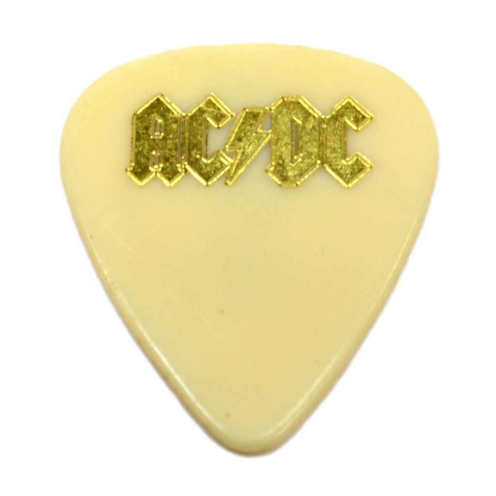Original AC/DC TOUR GUITAR PICK w/ ANGUS YOUNG Alter Ego Caricature RA ...