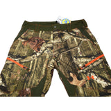 New w/ Tags UNDER ARMOUR Mossy Oak CAMO PANTS Size: 36/32 *ANKLE BUTTON DEFECT*