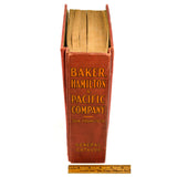 Vintage BIG BOOK c.1930's BAKER, HAMILTON & PACIFIC CO. Stiletto GENERAL CATALOG