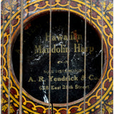 Vintage HAWAIIAN MANDOLIN HARP by A.R. YENDRICK & CO #0764 in Box + Sheet Music!