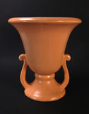 Weller Cameo Two-Handled Orange Vase