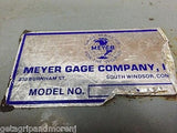 MEYER Gage Model M-1 Pin Gage Set - .061" TO .250"