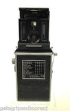 ROLLEIFLEX 3.5 Film Camera Made in Germany Carl Zeiss Vintage Antique
