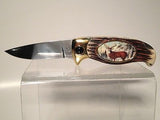 Franklin mint THE MAGNIFICENT 10-POINT BUCK COLLECTOR KNIFE
