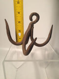 Primitive Grappling Hook - Antique wrought iron!!