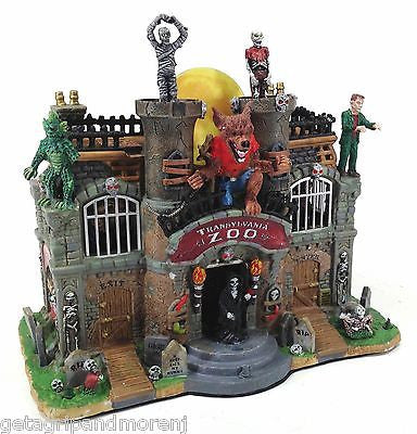 halloween town monsters Lemax Spooky Town Halloween Transylvania Zoo Monsters Costume Holiday – Get A Grip & More