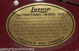 Lufkin Model 202 Rolling Measuring Device BARELY USED!!!
